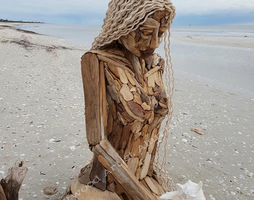 NATURE/ ART : Quand le bois flotté donne vie à des créatures fantastiques…