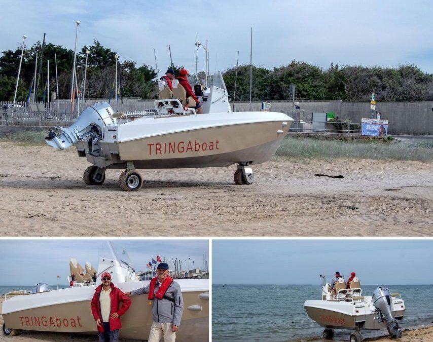 INSOLITE : Le premier bateau qui roule