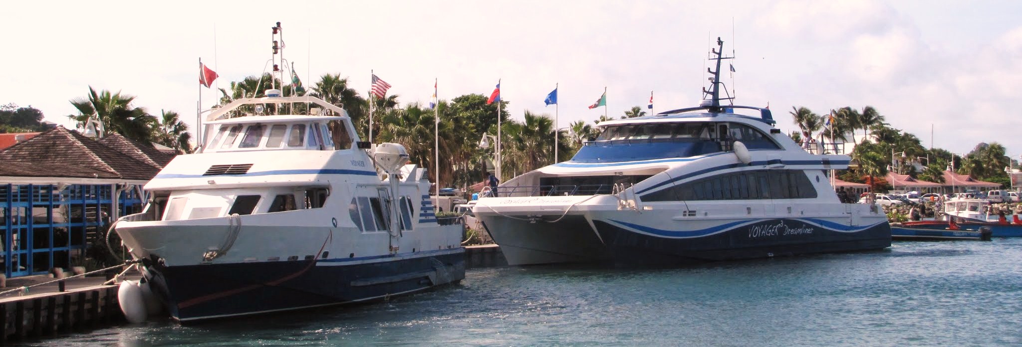 voyager ferry sxm to sbh