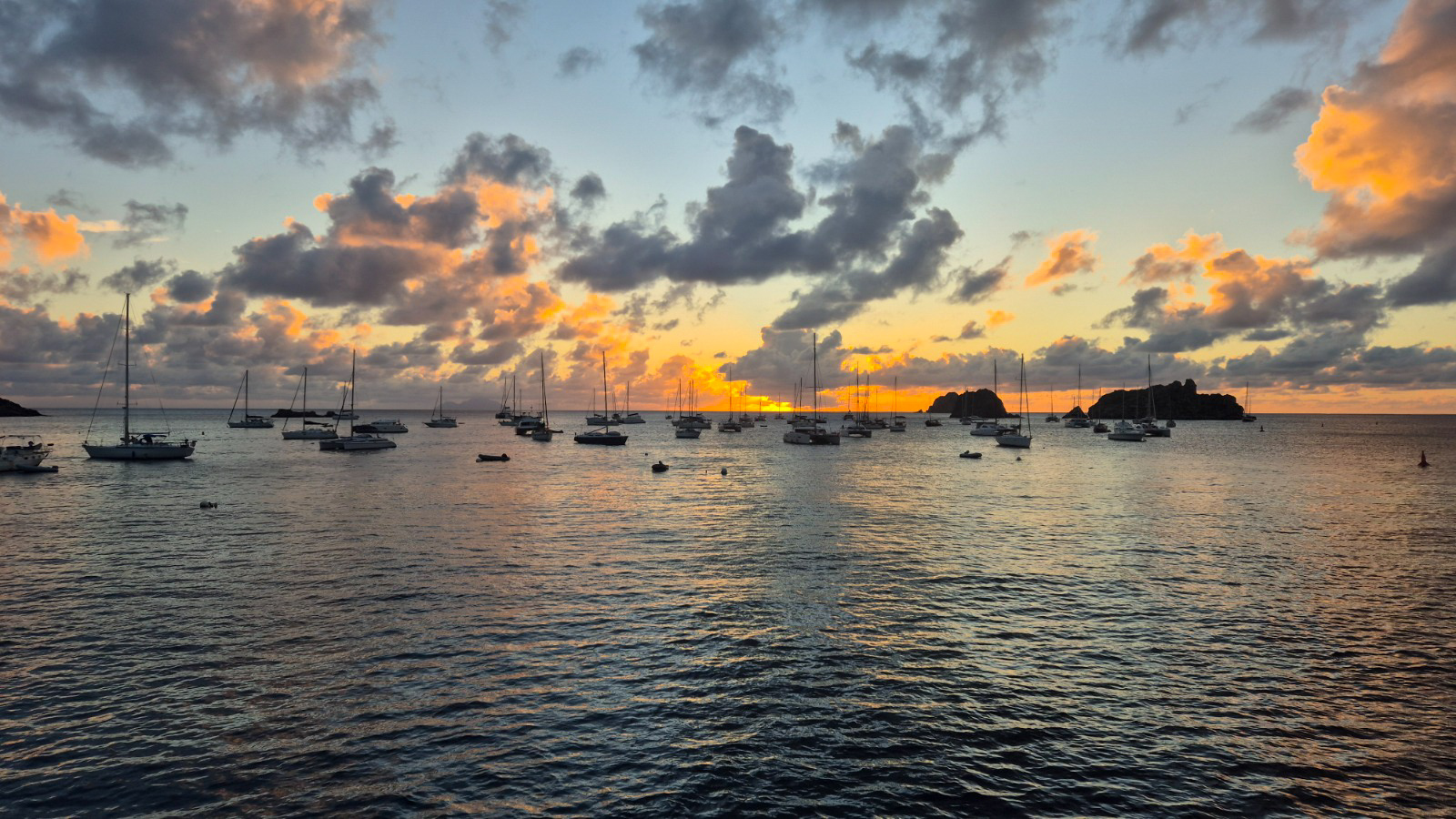 Coucher de soleil St-Barth