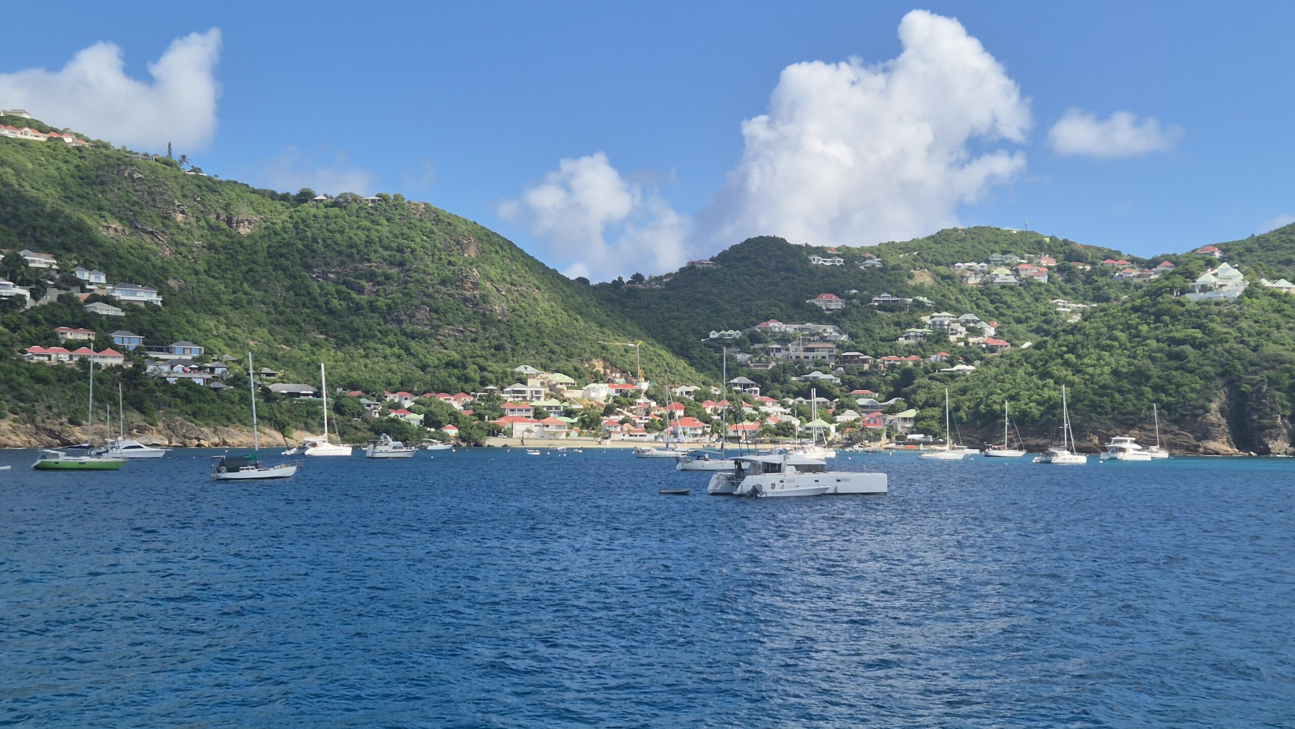 Arrival in St. Barts
